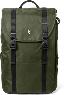 tomtoc Mochila para laptop con solapa, ligera, resistente al agua,...