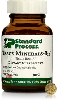 Standard Process Trace Minerals-B12 - Bazo de alimentos integrales,...