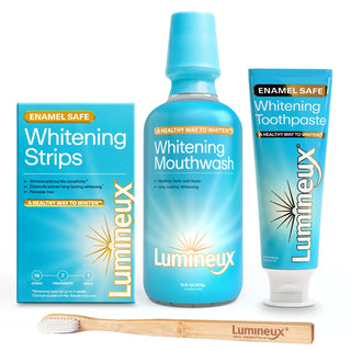 Lumineux Kit de blanqueamiento dental sin peróxido, esmalte seguro...