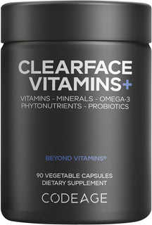 Codeage Clearface Vitaminas, Vitaminas para la Piel, Minerales, Nia...