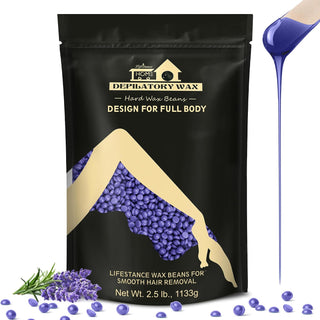 Lifestance - Kit de perlas de cera de 2.5 libras, perlas de cera du...