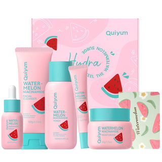 QUIYUM - Juego de cuidado de la piel de sandía y niacinamida, cuida...