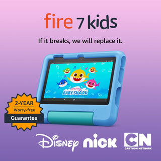Amazon Tablet Fire 7 Kids, 7", edades de 3-7, con contenido sin...