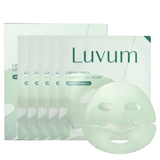 LUVUM Máscara de gel con vitamina C de cítricos verdes, niacinamida...