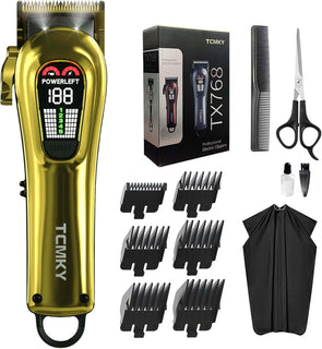 TCMKY Cortapelos para hombres, recortadora de pelo profesional para...