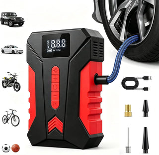Compresor de aire portátil para inflador de neumáticos de automóvil...