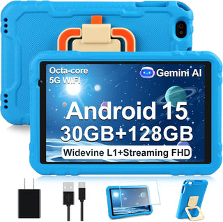 Tableta 2026 Tabletas Android 15 de 10 pulgadas 30GB+128GB+1TB Ampl...