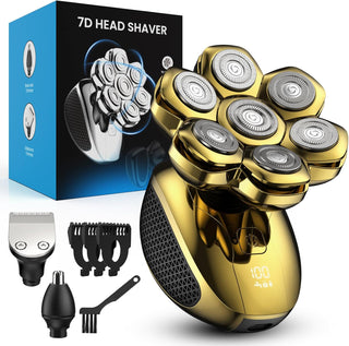 Feysfew Afeitadora de cabeza para hombres calvos, maquinilla de afe...
