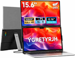 Ygretyrjh Extensor de pantalla para laptop de 15.6 pulgadas, monito...
