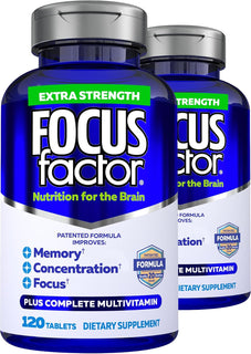 Focus Factor Adultos de Fuerza Extra, 120 unidades - Suplemento cer...