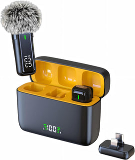 TXTUNE Micrófono inalámbrico Lavalier para iPhone iPad Android - Mi...