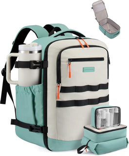 LOVEVOOK Mochila de viaje de 50 litros para mujeres y hombres, moch...