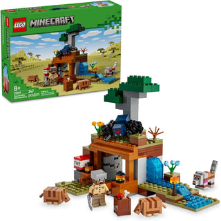 LEGO Minecraft The Armadillo Mine Expedition Figuras de juguete y juego – Juguete de construcción de Minecraft para niños, niños y niñas, a partir de 8 años – con figuras de juego para juego de
