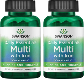 Swanson Multi and Mineral Daily Suplemento multivitamínico multimin...