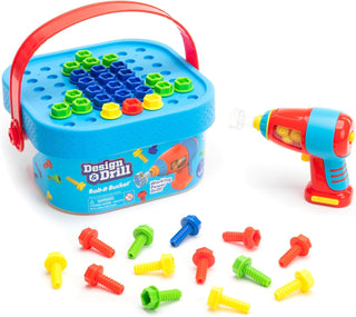 Educational Insights - Juego de construcción y cubo de atornillar y...
