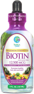 Gotas Líquidas de Biotina de Fuerza Máxima con 12,500 MCG \u2013 La...