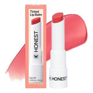 Bálsamo labial Honest Beauty tintado, melón de verano, vegano, más...