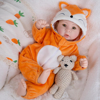 UOFTKIZ Muñecas de bebé niña - 17 pulgadas de vinilo suave y cuerpo...