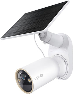 Tapo MagCam 4K Solar, cámara inalámbrica para exteriores con baterí...