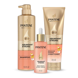 Pantene Abundant & Strong Régimen de 3 piezas con complejo B5 +...