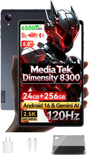 BNCF Tablet Android 16 de 8.8 pulgadas con Gemini AI, MediaTek Dime...