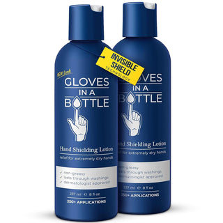 Gloves in a Bottle Loción protectora para piel seca con picazón, si...