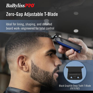 BaBylissPRO Recortadoras LO-PROFX compactas de alto rendimiento par...
