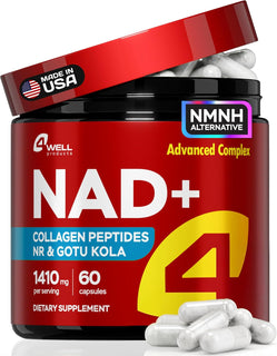 Suplemento NAD Plus de 1400 mg - Suplemento alternativo NMNH apoya...