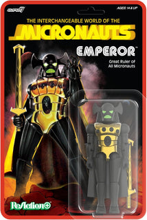 Super7 Reaction+ Micronauts Emperor - Figura de acción de micronaut...
