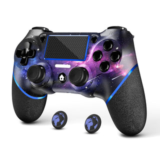 AceGamer Wireless Controller for PS4, Custom Design V2 Gamepad Joys...