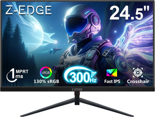 Z-Edge Monitor de juegos de 24.5 pulgadas 300Hz 280Hz 240Hz, UG25S...