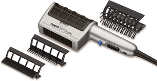 Secador de pelo unisex Conair EA 1875W 3 en 1, paquete de de 1, Negro/Plateado