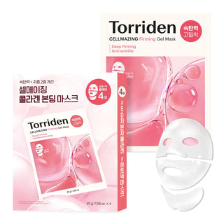 Torriden CELLMAZING Mascarilla de gel reafirmante de colágeno para...