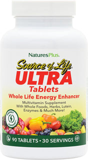 NaturesPlus Ultra Source of Life Multivitamínico - 90 tabletas - Ap...