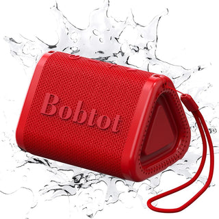 Bobtot Altavoz Bluetooth Portátil Inalámbrico, Altavoz de Ducha Peq...