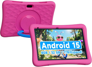 ZZB Tablet infantil de 10 pulgadas, Android 15.0, 8 GB (3+5 extendi...