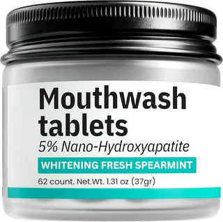 Pastillas de enjuague bucal con nano-hidroxiapatita, cuidado oral n...