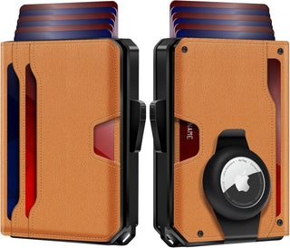 GAOCHALE Billetera AirTag para Hombre con Tecnología RFID, Soporte...