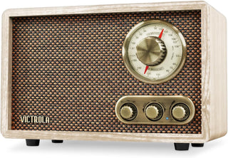 Victrola Willow - Radio Bluetooth de madera retro con altavoces int...