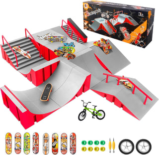 Kits de parque de patineta de dedo CS COSDDI, juguetes de patineta...