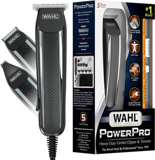 Wahl PowerPro Kit de Recortadora Detalladora con Cable para Aseo Ma...