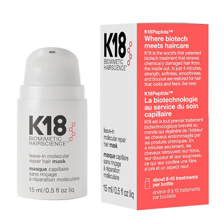 K18 Mascarilla Molecular Capilar Sin Enjuague, Repara el Cabello Se...