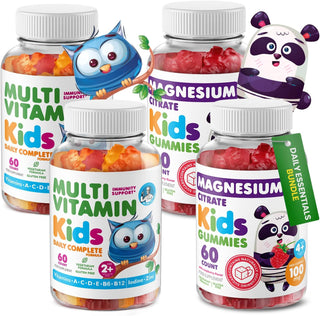 DR. MORITZ Gomitas de magnesio para niños (60 unidades, 2 envases)...