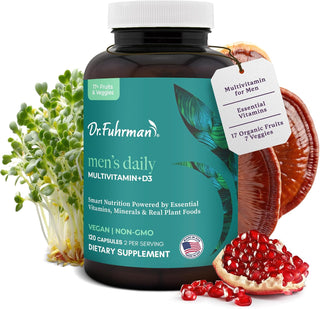 Dr. Fuhrman Multivitamínico de suministro de 2 meses para hombres +...