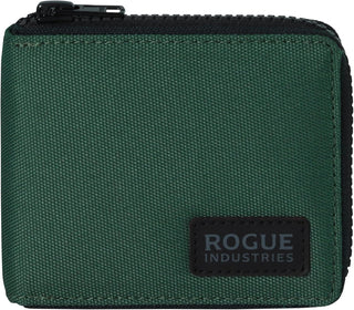 ROGUE WALLET Carteras interiores de piel auténtica para hombres, co...