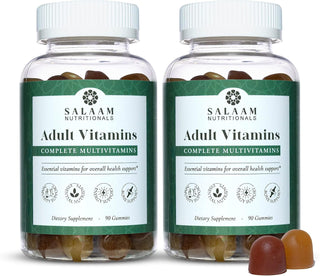 Salaam Nutritionals - Multivitaminas para adultos, gomitas de vitam...