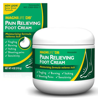 MagniLife DB Crema para pies, alivio calmante para quemaduras, horm...
