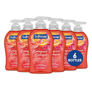 Softsoap Jabón líquido energizado para manos, sin parabenos, pH equ...
