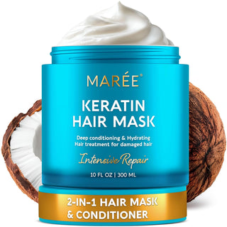 MAREE Mascarilla Capilar de Acondicionador Profundo para el Tratami...
