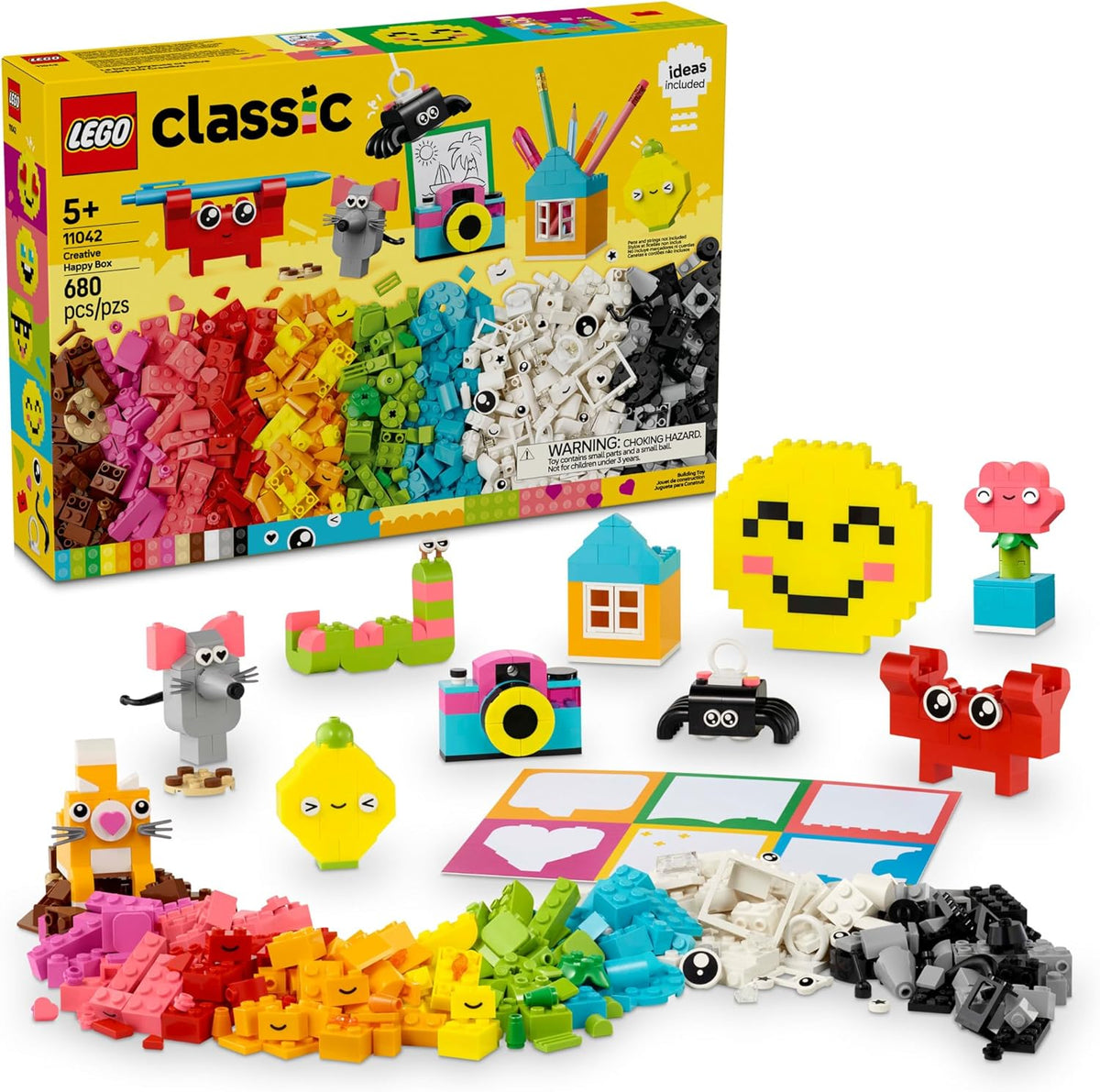 LEGO Classic Creative Happy Box Set de Juguetes de Construcción - J...